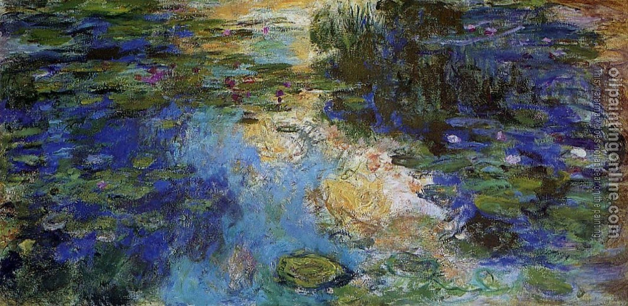 Monet, Claude Oscar - The Water-Lily Pond